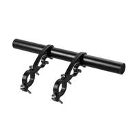 RRYPBOVG Prolongateur Velo Support de Barre Main vélo Multifonctionnel, Extension Tube, Double Pince, Fournitures Cyclisme(Sparkling Black)