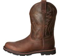 RRYPBOVG Santiag Homme Bottes de cowboy for hommes, à enfiler, processus de broderie, bottes de chevalier vintage, bottes de neige for hommes, bottes de moto, grandes tailles 38-48(Brown,40)