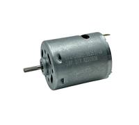 RS-360SH-16260 Mini moteur rond de 28 mm DC 6 V 12 V 18 V 9 700 tr/min arbre moleté Micro moteur électrique à balais de carbone modèle de jouet de bricolage