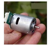 RS-365 electronic starter DC 12V~24V 14.4V 16.8V High Speed Engine Dual Shaft/Copper Gear CZAOINCU(B with Gear)