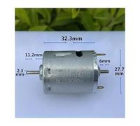 RS-365SH-14170 electronic starter DC 12V~24V High Speed Dual 2.3mm Shaft 24mm Engine ICXLPMC