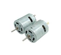 RS-365SH-2080 365 electronic starter DC 6V-20V 12V 18V 19400RPM High Speed 28mm electronic starter DIY IINKUEYK(Model A)