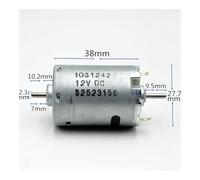 RS-385 Dual Output Shaft 1031242 DC 6V-24V 12V electronic starter 13400RPM High Speed Carbon Brush 28mm electronic starter CZAOINCU