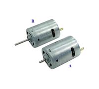 RS-385SH-2270 DC 6V-24V 12V 18V 15000RPM High Speed Carbon Brush 28mm electronic starter DIY Toy Hair Dryer Heat RUAJOGYNVM(A Short Shaft Motor)