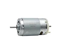 RS-395SA-17120 Démarreur électronique 28 mm DC 6 V 12 V 14,4 V 18 V 24 V 7800 tr/min Double arbre de 2,3 mm Brosse de charbon électronique Starter DIY Robot Toy Model