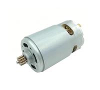 RS-550 electronic starter 9 Teeth / 12 Teeth DC 10.8V 12V 14.4V 16.8V 18V 21V 25V High Speed Large Torque for Hand Drill Garden Tool RUAJOGYNVM(12 TEETH_16.8V)