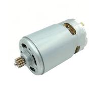 RS-550 electronic starter 9 Teeth / 12 Teeth DC 10.8V 12V 18V 21V 25V High Speed Large Torque for Hand Drill Garden Tool CZAOINCU(9 TEETH_12V)