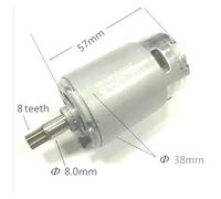 RS-550VD-6532 electronic starter DC 18V 20V with 8-teeth Gear for Charging Hammer/Rechargeable Cordless