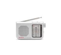 Aiwa Radio de poche RS-55/SL AM/FM entrée Heasphone écouteurs stéréo métal argenté