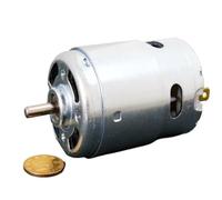 RS-775/795/895 Carbon Brush electronic starter DC 6V 12V 18V 24V High Speed High Power Large Torque with Ball Bearing Cooling Fan for Drill NWPNLXEA(895 motor)