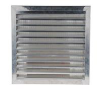 RS PRO Ailettes de ventilateur parallèle en aluminium 32 mm Argenté 501 x 501 mm
