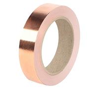 RS PRO Bande métallique conductrice en cuivre, épaisseur 0,035 mm, 19 mm x 33 m, -20 °C à +155 °C, adhérence 4,5 N/cm