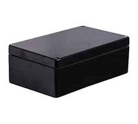 RS PRO Boîte d'installation noire IP66, l x P x H 160 mm x 75 mm x 75 mm