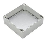 RS PRO Boîtier ABS gris Dimensions extérieures 105 x 105 x 60 mm IP65