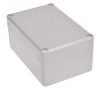 RS PRO Boîtier ABS gris - Dimensions extérieures : 118,15 x 78,35 x 54,6 mm - IP65