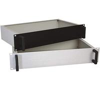 RS PRO Boîtier de Rack 3U Naturel 19" 483 mm x 350 mm x 133 mm