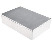 RS PRO Boîtier en aluminium - Dimensions extérieures : 222,1 x 145,9 x 55,9 mm