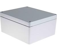RS PRO Boîtier en aluminium gris - Dimensions extérieures 230 x 200 x 110 mm - IP66
