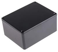 RS PRO Boîtier en aluminium noir - Dimensions extérieures : 114,7 x 89,7 x 55,1 mm - IP66