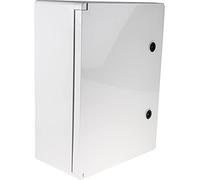 RS PRO Boîtier mural en ABS gris IP65, H x l x P 400 mm x 300 mm x 165 mm