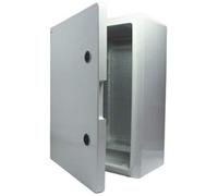 RS PRO Boîtier mural en ABS gris IP65, H x l x P 600 x 500 x 220 mm