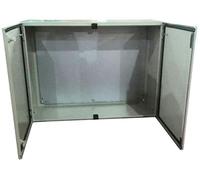 RS PRO Boîtier mural en acier RAL 7032 IP66, 1000 x 1000 x 300 mm