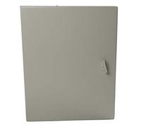 RS PRO Boîtier mural en acier RAL 7032 IP66, 500 x 400 x 200 mm