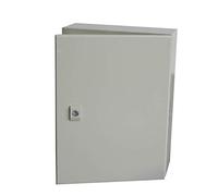 RS PRO Boîtier mural en acier RAL 7032 IP66, H x l x P 300 mm x 250 mm x 200 mm