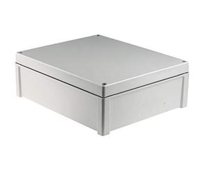 RS PRO Boîtier universel en polycarbonate Gris Dimensions extérieures 344 x 289 x 117 mm IP65