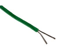 RS PRO Câble thermocouple isolé PTFE non blindé 7/0,2 mm pour thermocouple de type K, L. 25 m, max. +250 °C, rouleau de 25 m