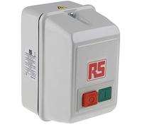 RS PRO Démarreur direct monophasé 0,75 kW, 240 V ac / 5,5 8 A, manuel