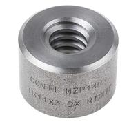RS PRO Écrou cylindrique, 14 mm, diamètre extérieur : 30 mm, longueur : 21 mm