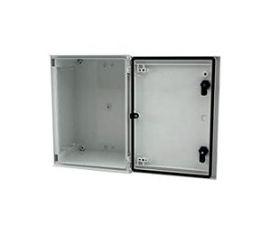 RS PRO GF Boîtier mural en polyester Gris clair IP66 400 x 300 x 200 mm