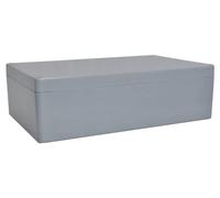 RS PRO GF Boîtier universel en polyester Gris 400 x 250 x 160 mm IP66
