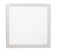 RS PRO Grille en aluminium 32 mm Blanc 450 x 450 mm