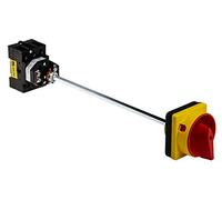RS PRO Interrupteur 3 pôles 125 A rail DIN Rouge IP 65 55 kW 750 V 3 phases