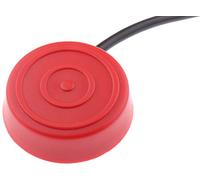 RS PRO Interrupteur à pied à bouton, fermeture unipolaire, 50 mA PVC, IP 67
