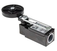 RS PRO Interrupteur de fin de course Levier à roulette réglable DPST Fermer/Ouvreur IP 65 Thermoplastique renforcé de fibre de verre 10 A