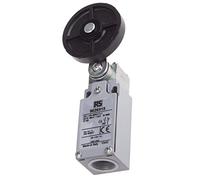 RS PRO Interrupteur de terminaison, levier à rouleau, DPST, fermoir/ouvre-porte, IP 66, alliage de zinc, câble de raccordement 10 A