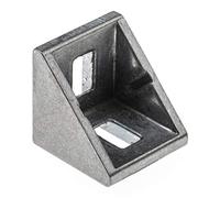 RS PRO Lot de 10 composants de raccordement, angle, support de connecteur et joint pour 6 mm, convient pour 20 mm