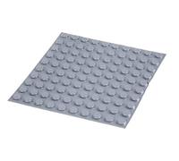RS PRO Lot de 100 pieds adhésifs cylindriques 3,5 mm, gris, Ø 12,7 mm, PUR, 65,6 °C maximum