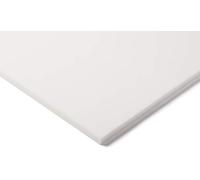 RS PRO Lot de 2 plaques en plastique PTFE - Blanc - 3 mm x 300 mm x 600 mm / 2,18 → 2,21 g/cm³ à +260 °C
