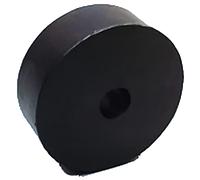 RS PRO Lot de 4 amortisseurs de vibrations en caoutchouc Ø 25 mm x 15 mm 50 Shore A/à 0