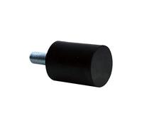 RS PRO Lot de 4 amortisseurs de vibrations en caoutchouc M8X25 Ø 40 mm x 40 mm 45 Shore A
