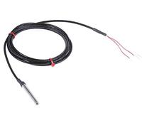 RS PRO PT100 Thermomètre à résistance en acier inoxydable Ø 6 mm x 50 mm -50 °C → + 250 °C Câble 2 m