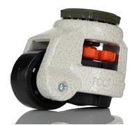 RS PRO, Roulement pivotant, roue de 42 mm, 50 kg, hauteur 71 mm, roue 20 mm, boulon fileté, matériau nylon