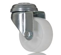 RS PRO, Roulement pivotant, roue de 50 mm, 50 kg, hauteur 72 mm, roue 20 mm, boulon simple, matériau polypropylène