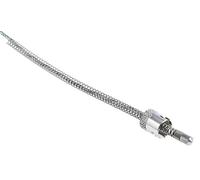 RS PRO Thermocouple type K / +1100 °C, sonde L 175 mm, câble L. 2 m, acier inoxydable, Ø 6 mm