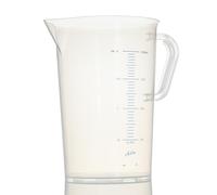 RS PRO Verseuse de laboratoire en polypropylène avec graduation, Ø 150 mm / 2 l