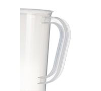 RS PRO Verseuse de laboratoire en polypropylène avec graduation, Ø 200 mm / 5 l
